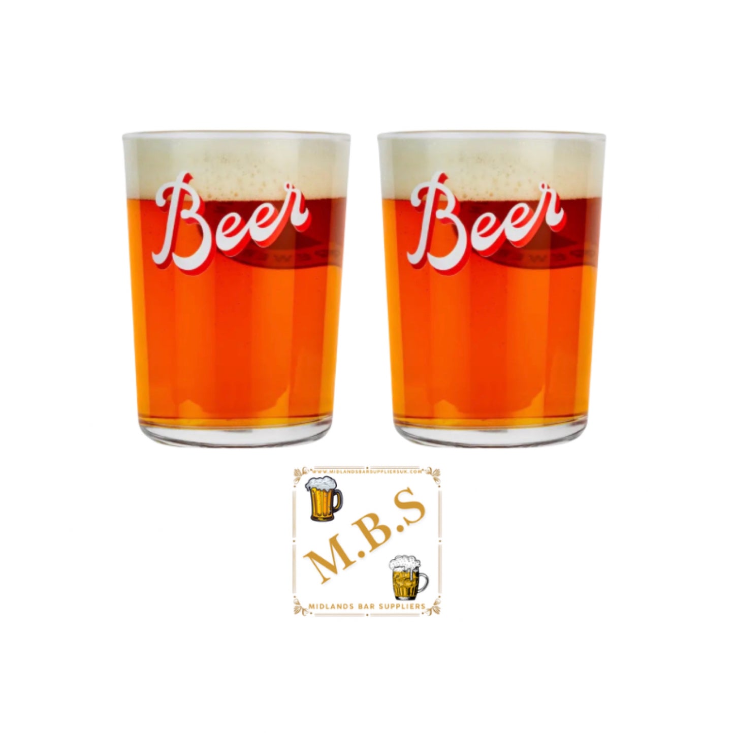 Official Camden Town Brewery Jacks Pint Glasses Set of 2
