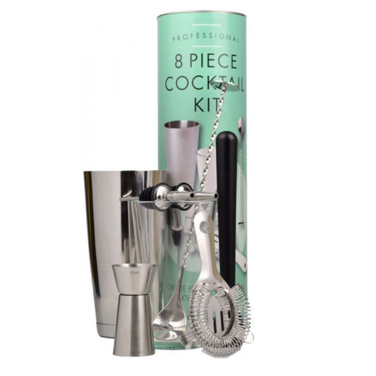 8 Piece Beaumont Professional Cocktail Kit Gift Set