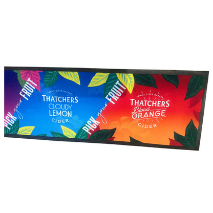 Thatchers Fruit Ciders Rubber Bar Runner 88cm X 24cm