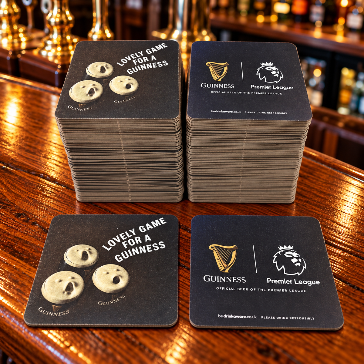Guinness Beer Coasters Pack Of 100