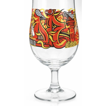 Madrí Excepcional Limited Edition Beer Glass in Gift Box, Set of 2
