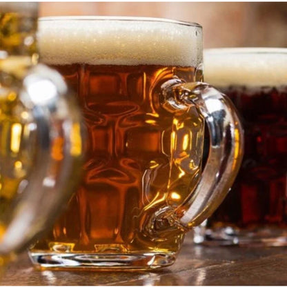 Dimple Beer Mugs Tankards Half Pint