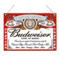 Budweiser Tin Sign A4 Size