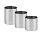 Stainless Steel Bar Thimble Measure Set 25ml - 35ml - 50ml