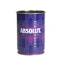 3 x Absolut Vodka 2020 Cocktail Tin Limited Edition Cups