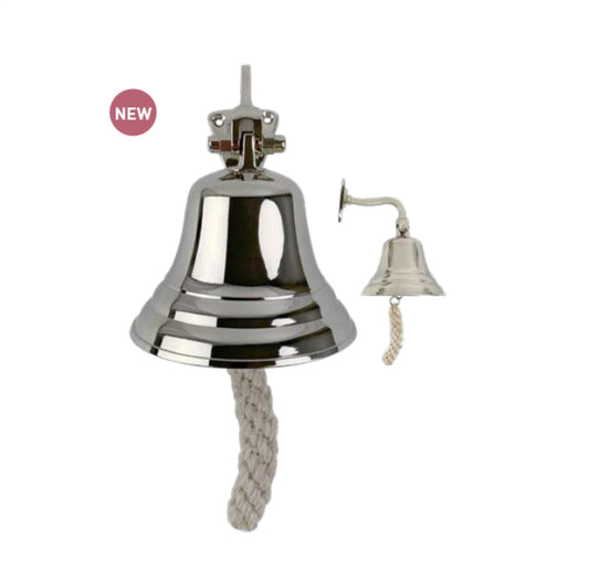 Chrome Ships Bell 4"