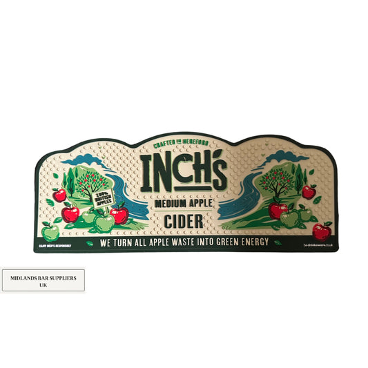 Inch’s Cider Rubber Bar Runner Drip Mat 35cm X 14cm