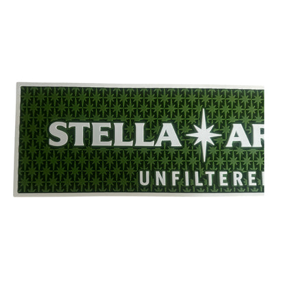Stella Artois Unfiltered Rubber Bar Runner 50cm X 15cm