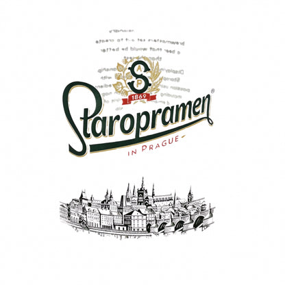 2 X Beer Glasses Staropramen Beer Tankard 570ml Nucleated Tankard CE Marked