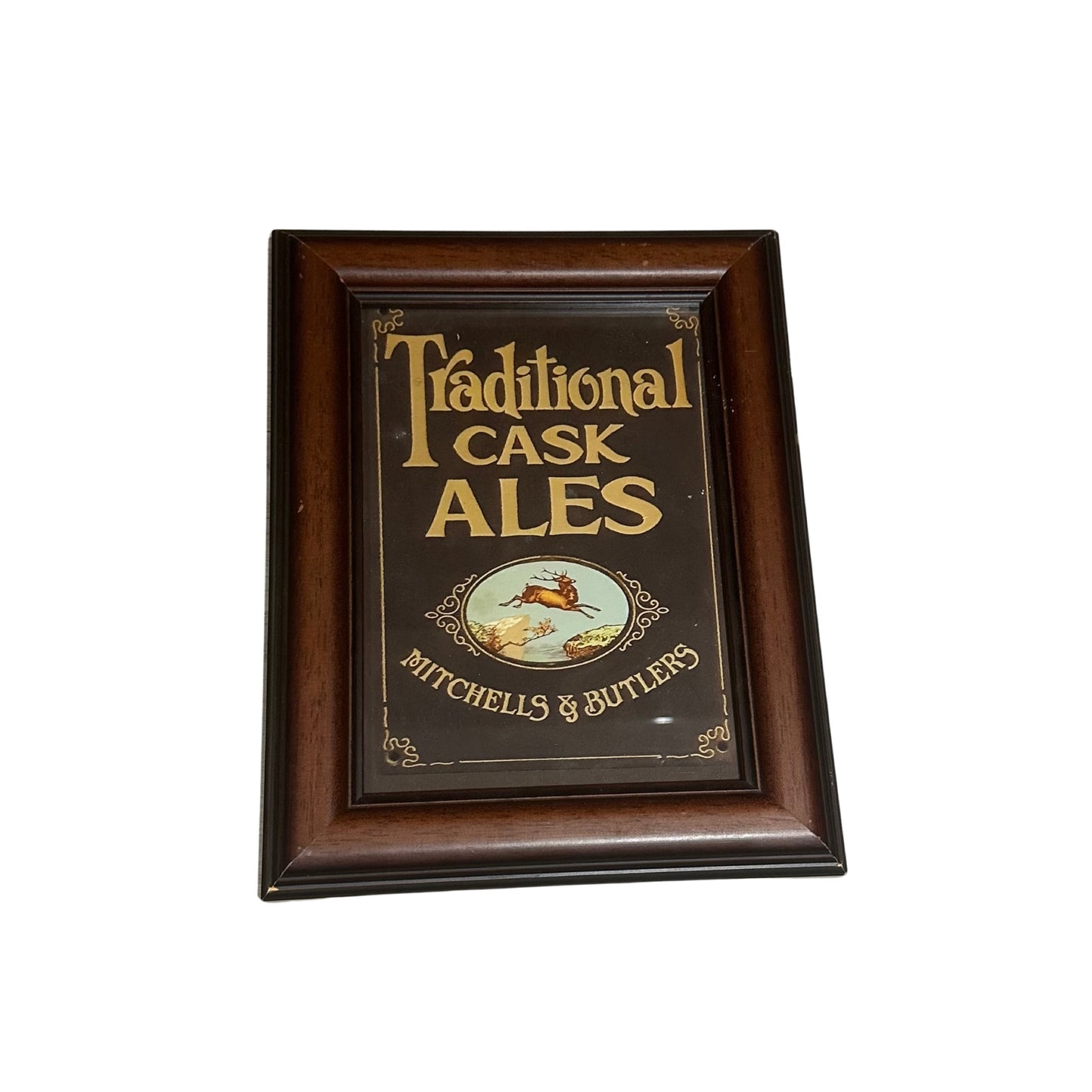 Traditional Cask Ales ‘Mitchell’s & Butlers Pub Sign 23cm X 18cm