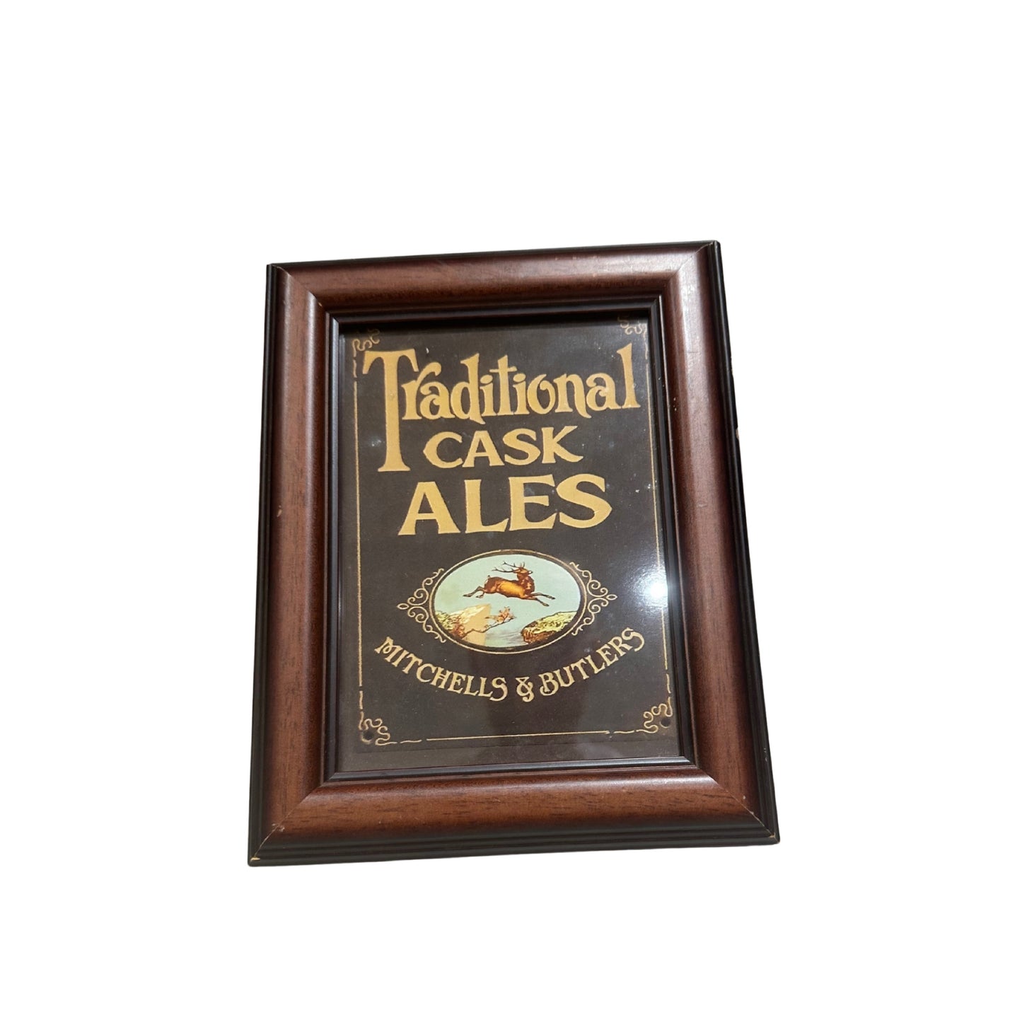 Traditional Cask Ales ‘Mitchell’s & Butlers Pub Sign 23cm X 18cm