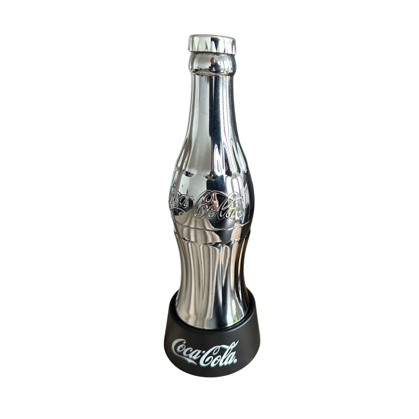 Coca Cola Chrome Bottle Opener & Catcher Brand New