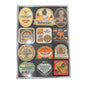 Old Beer Coasters Framed Picture | A3 Size