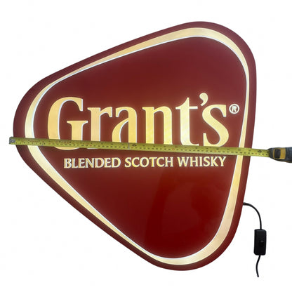 Grants Blended Scotch Whisky Large Light Up Sign