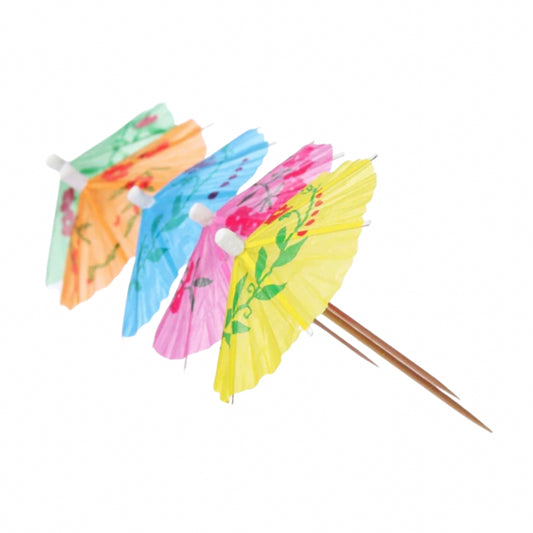 Paper Cocktail Parasols 144 Pack