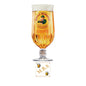 Birra Moretti Pint Glasses 20oz with MBS Thin Coaster, 2025 Design