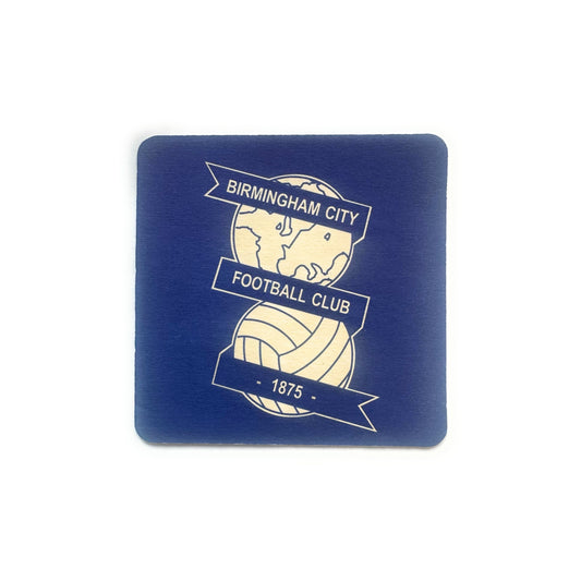 BIRMINGHAM CITY F.C. CARD BEER COASTER