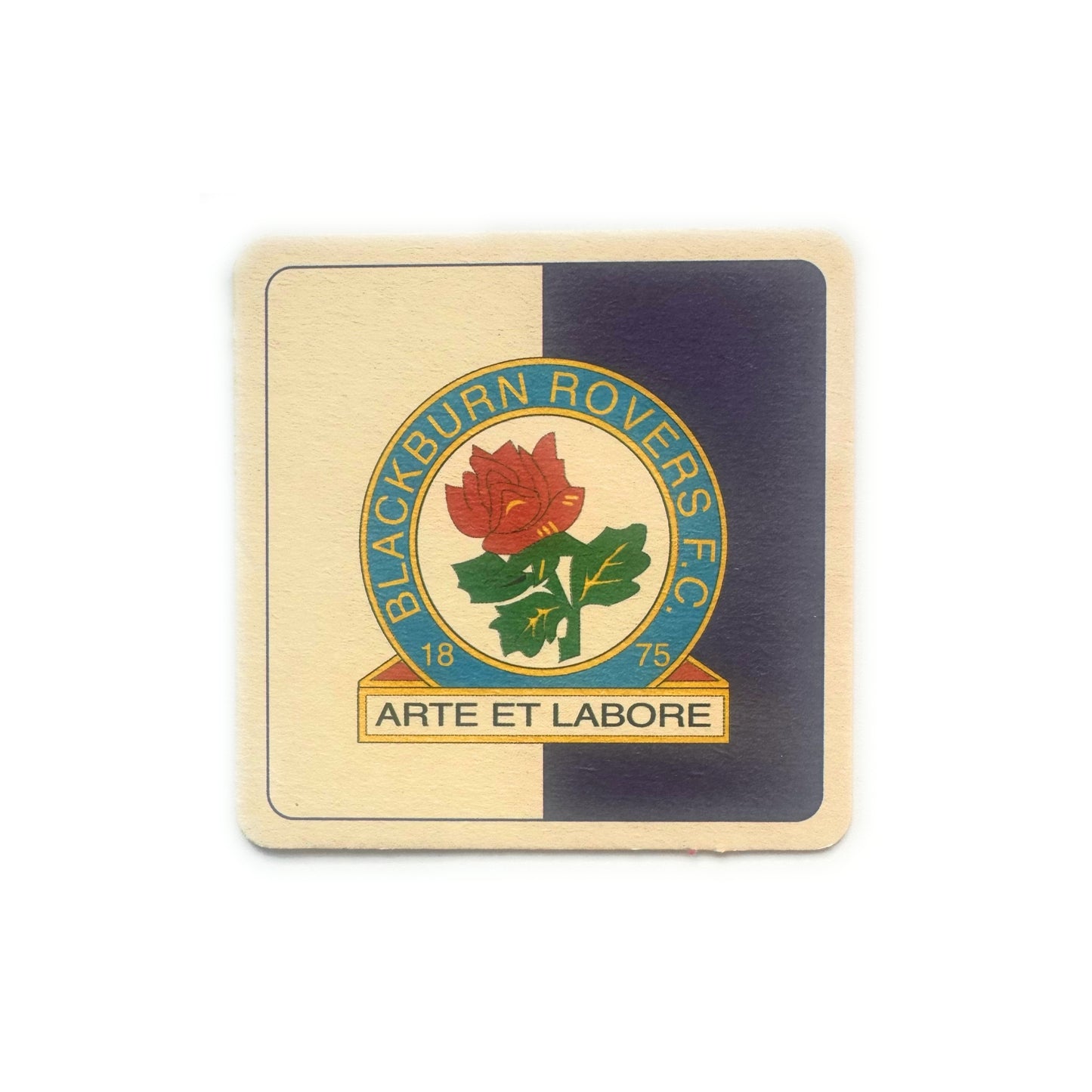 BLACKBURN ROVERS F.C. Card Beer Coaster