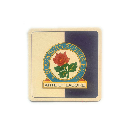BLACKBURN ROVERS F.C. Card Beer Coaster