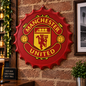 Manchester United FC Metal Bottle Cap Sign 35cm