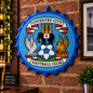 Coventry City FC Metal Bottle Cap Sign 35cm