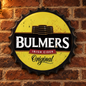 Bulmers Cider Metal Bottle Cap Sign 35cm