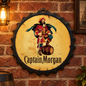 Captain Morgan’s Metal Bottle Cap Sign 35cm