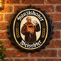 Franziskaner Weissbier Metal Bottle Cap Sign 35cm