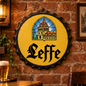Leffe Metal Bottle Cap Sign 35cm