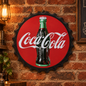 Coca Cola Metal Bottle Cap Sign 35cm