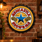 Newcastle Brown Ale Metal Bottle Cap Sign 35cm