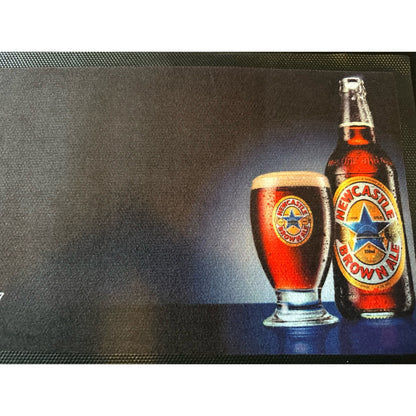 Newcastle Brown Ale Rubber Bar Runner 60cm x 23.5cm