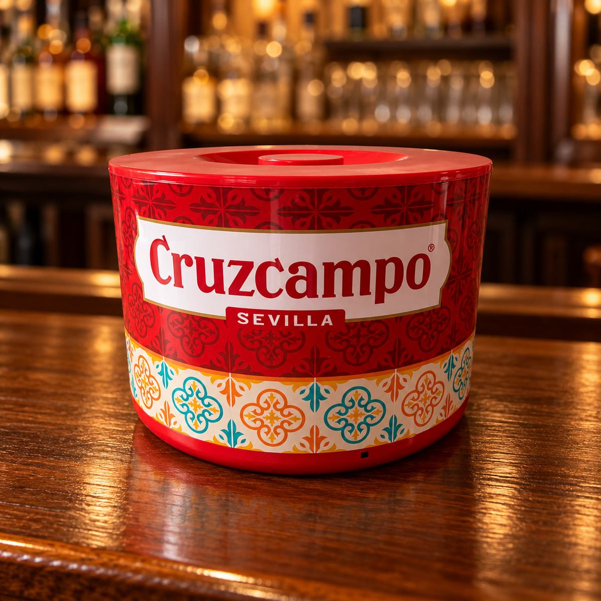 Cruzcampo 10L Ice Bucket With Lid