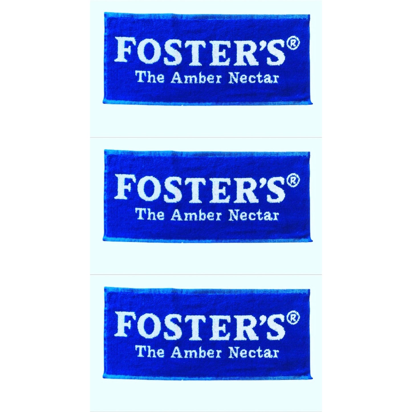Brand New Set of 3 Fosters Bar Towels
