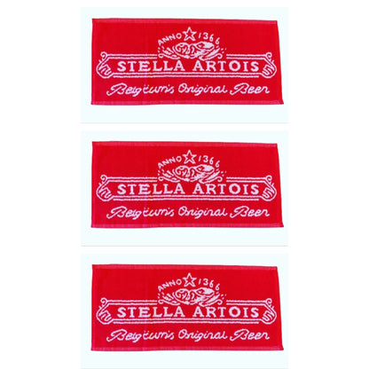 Brand New Set of 3 Stella Artois Beer Towels